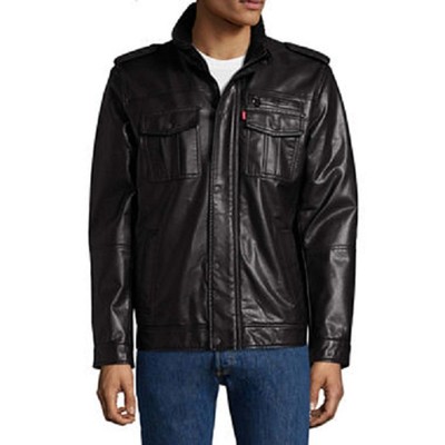 levi's sherpa lined military jacket